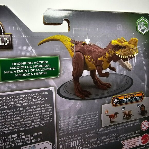 Jurassic World Dino Trackers Strike Attack Genyodectes Serus 7.5" 2022 Mattel - Picture 6 of 8